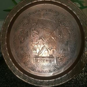 Vintage Ancient Egypt Copper Coffee Set